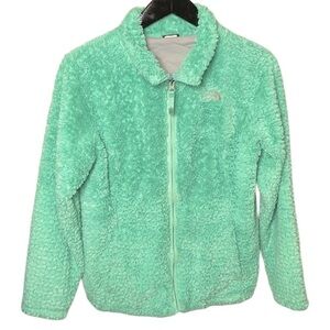 The North Face Osito Fleece Jacket Mint Green Full Zip Women’s Small